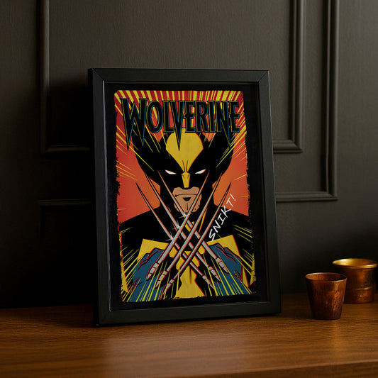 Cadre photo Wolverine Marvel