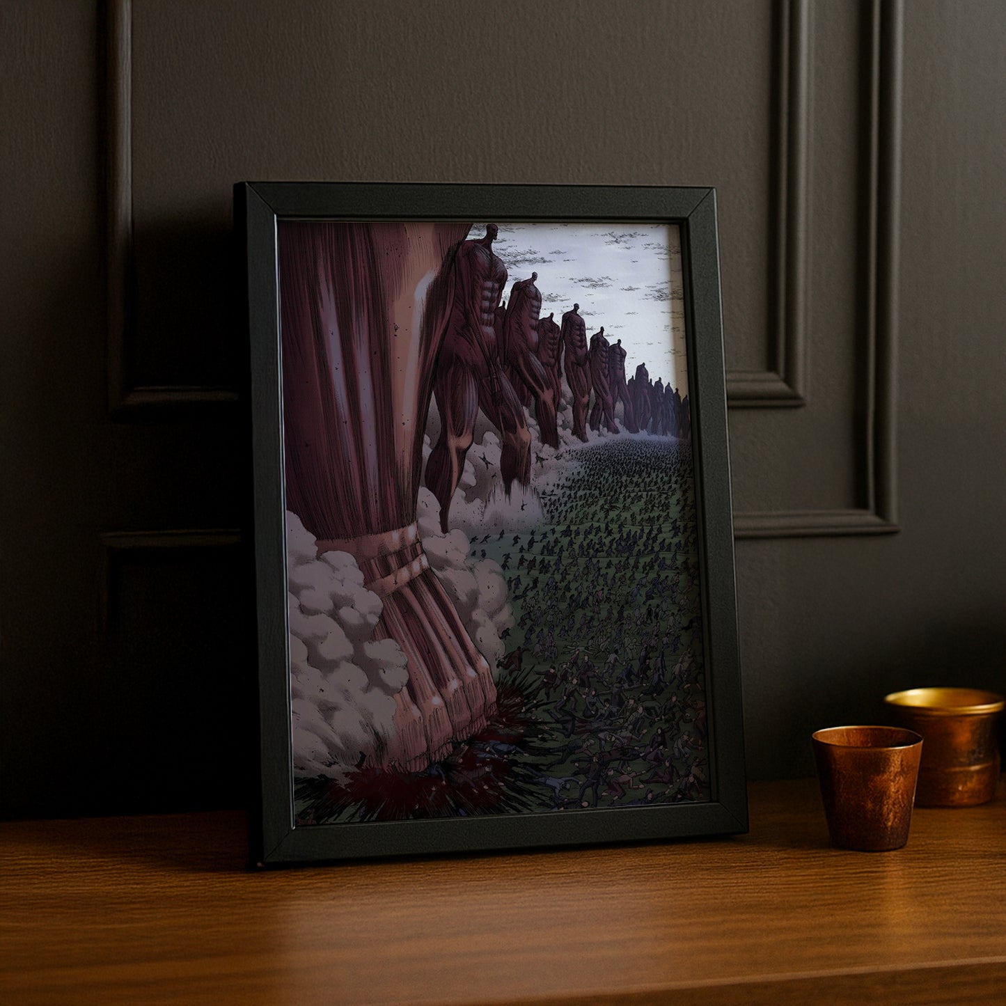 Cadre Photo Attack On Titan - Les Titans