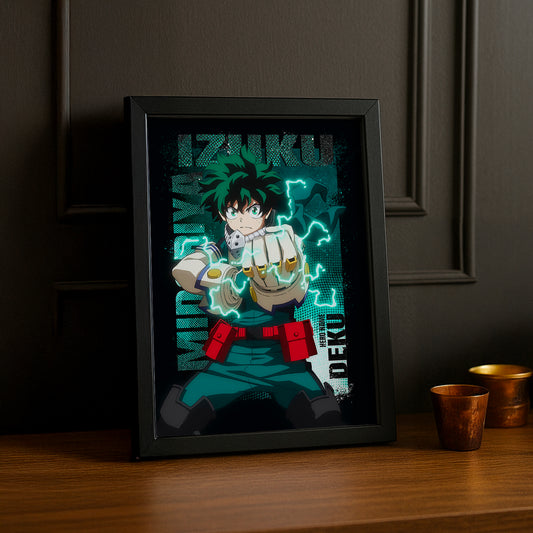Cadre Photo My Hero Academia - Izuku Midoriya Deku