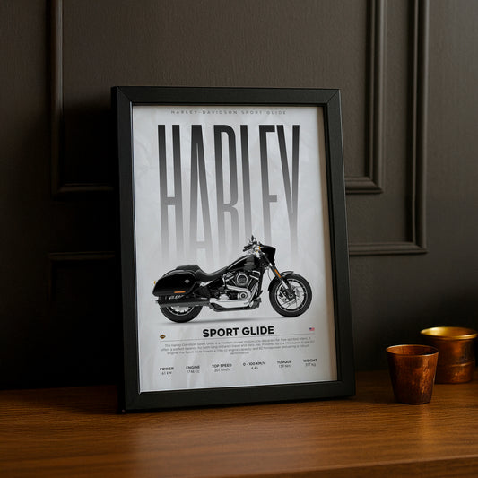 Cadre photo Harley Sport Glide