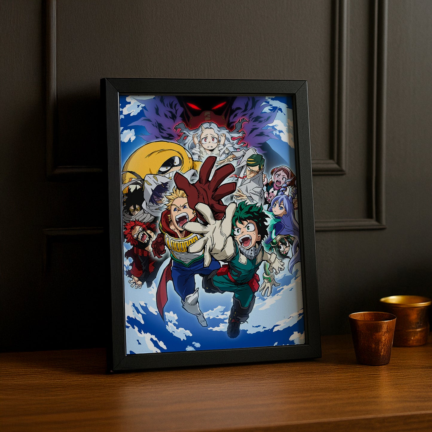 Cadre Photo My Hero Academia - Team