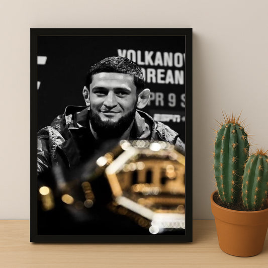 Poster UFC - Khamzat Chimaev Belt