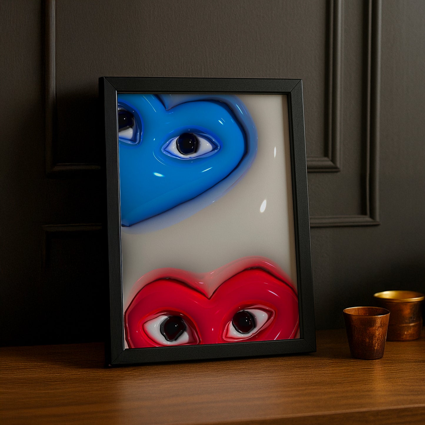 Cadre photo Comme des garçons