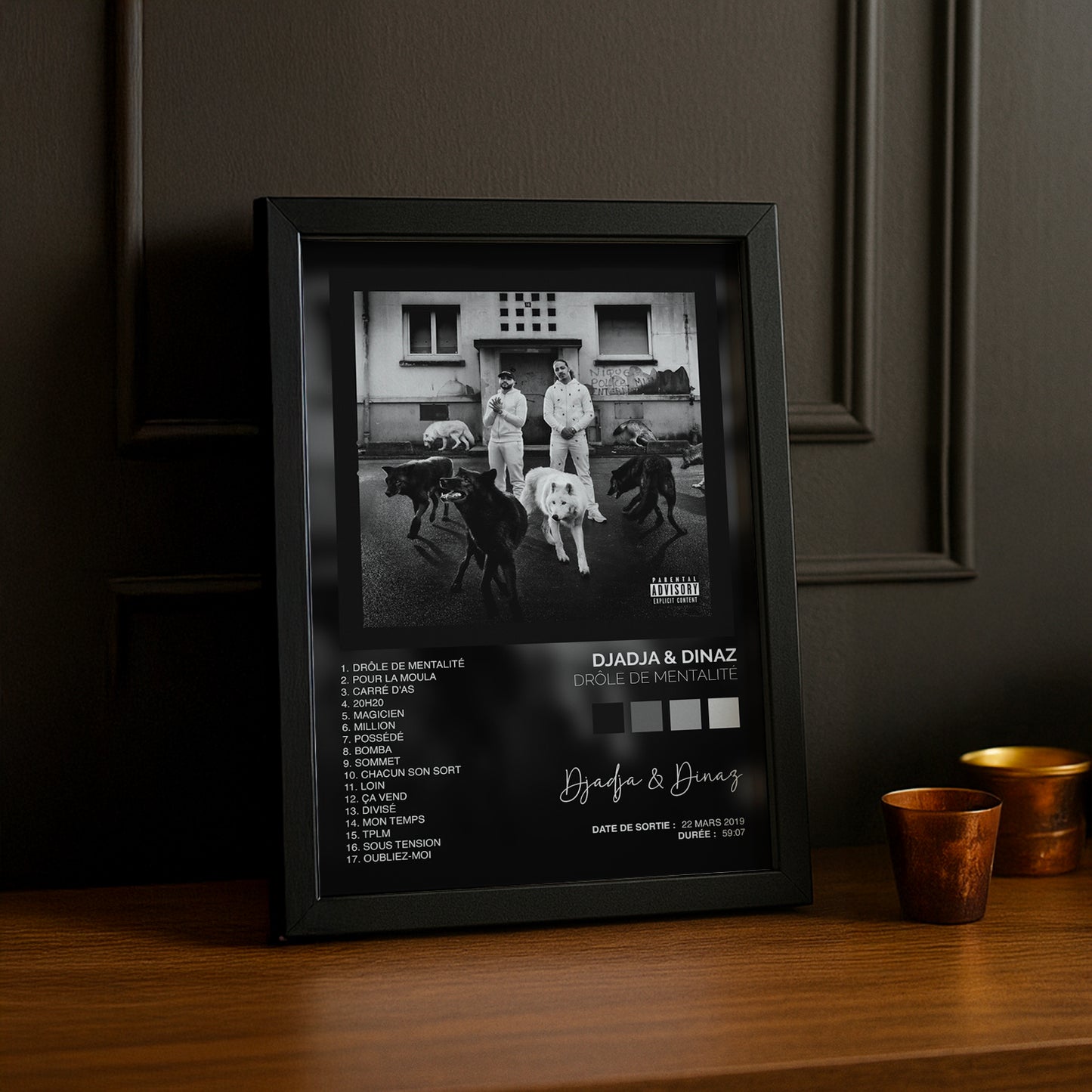 Cadre photo Album - Drôle de Mentalité Djadja & Dinaz