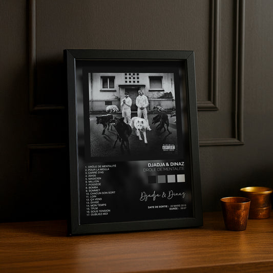 Cadre photo Album - Drôle de Mentalité Djadja & Dinaz