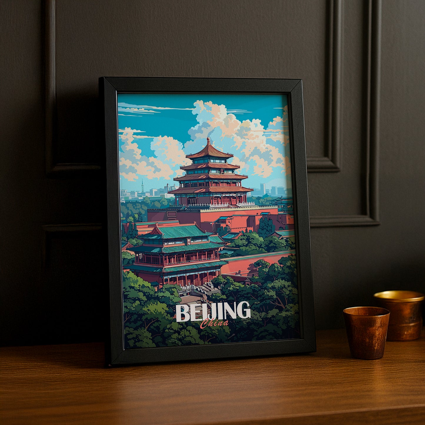 Cadre photo Beijing China