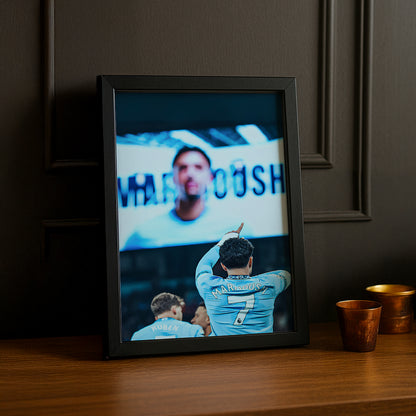 Poster Manchester City - Omar Marmoush