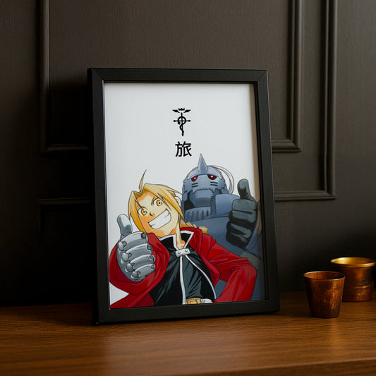 Cadre Photo Full Metal Alchemist - Elric Family