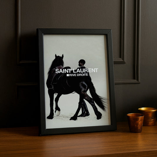 Cadre photo Équitation - Cheval Saint Laurent Rive Droite