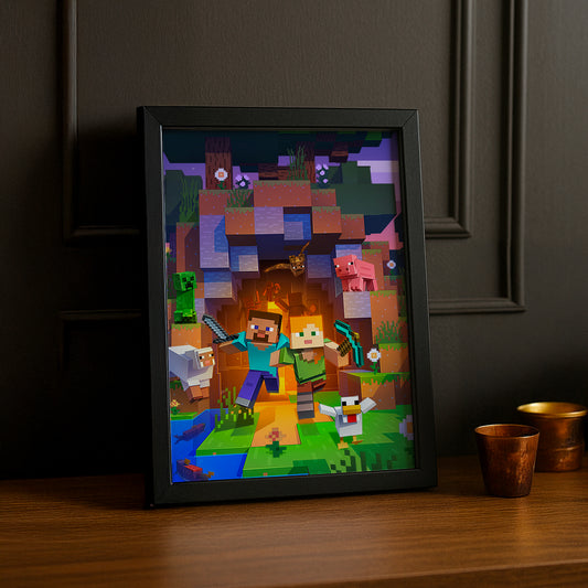 Cadre photo Minecraft