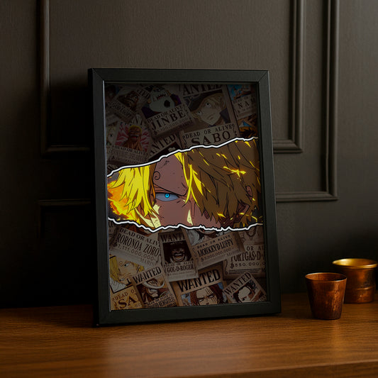 Cadre photo Sanji One Piece