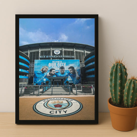 Poster Manchester City - Etihad Stadium