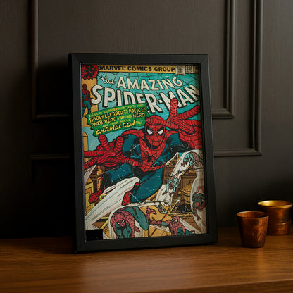 Cadre photo Spider-man magasine