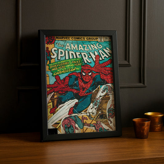 Cadre photo Spider-man magasine