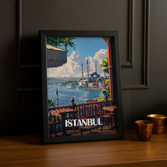 Cadre photo Istanbul Turkey