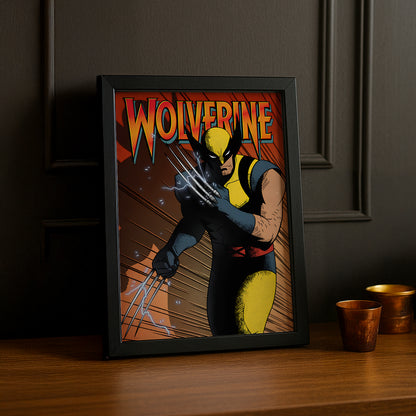 Cadre photo Wolverine Marvel
