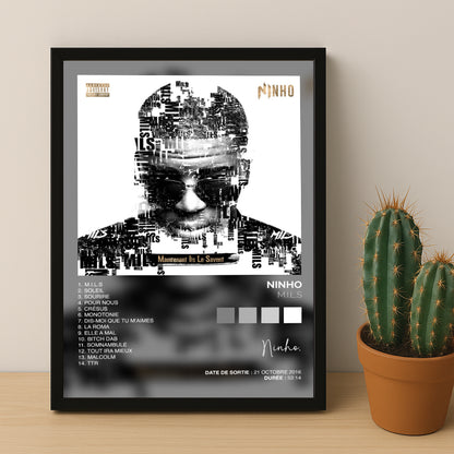 Poster Ninho - Album M.I.L.S
