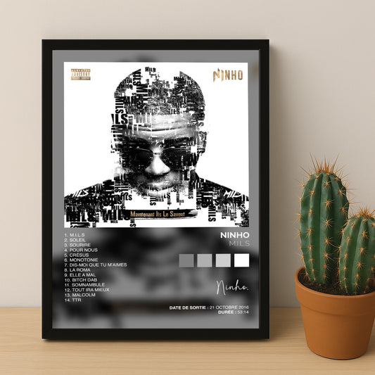 Poster Ninho - Album M.I.L.S