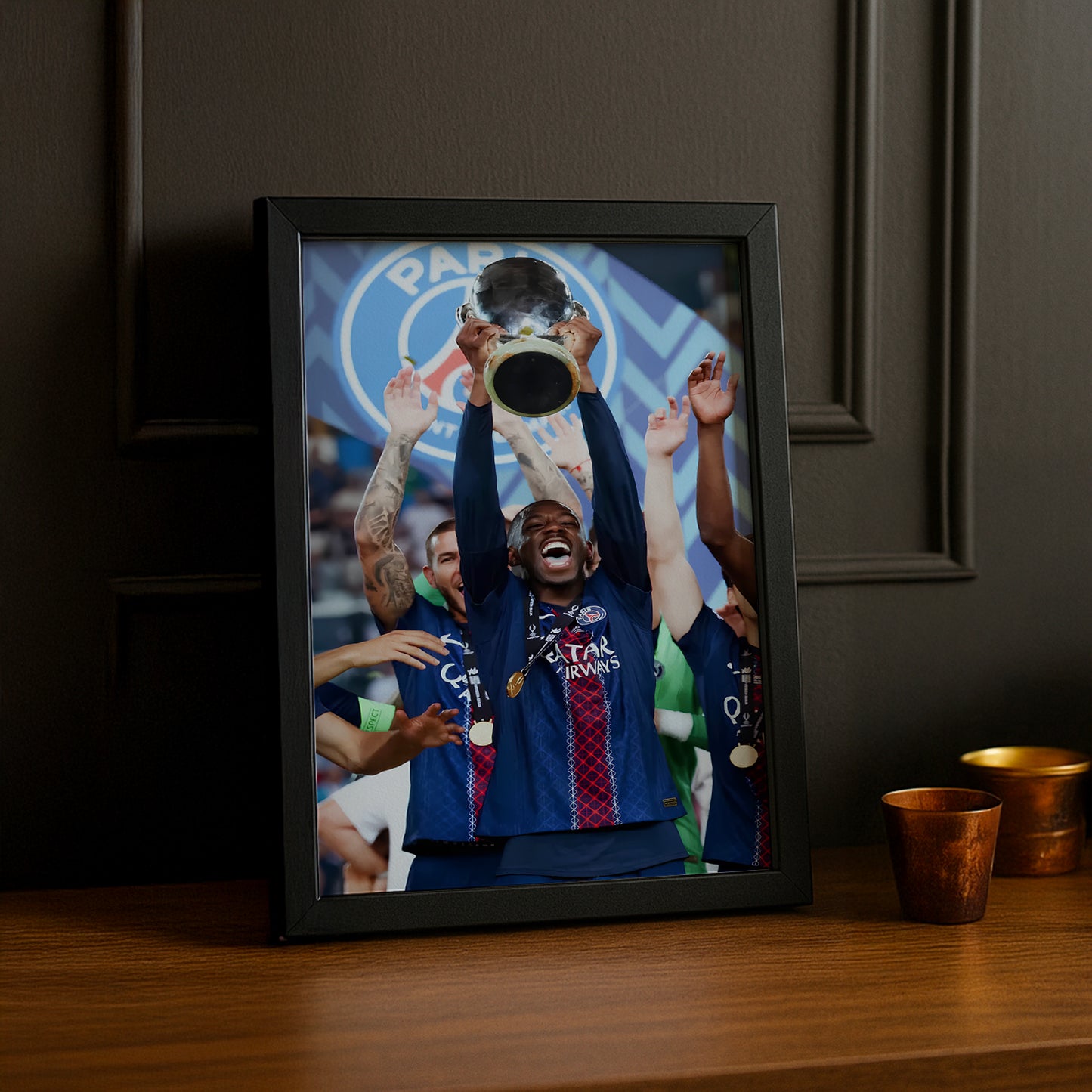 Poster d'Ousmane Dembélé Paris Saint-Germain
