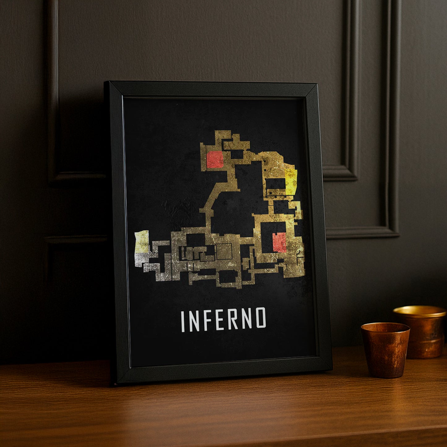 Cadre Photo Counter Strike - Map Inferno