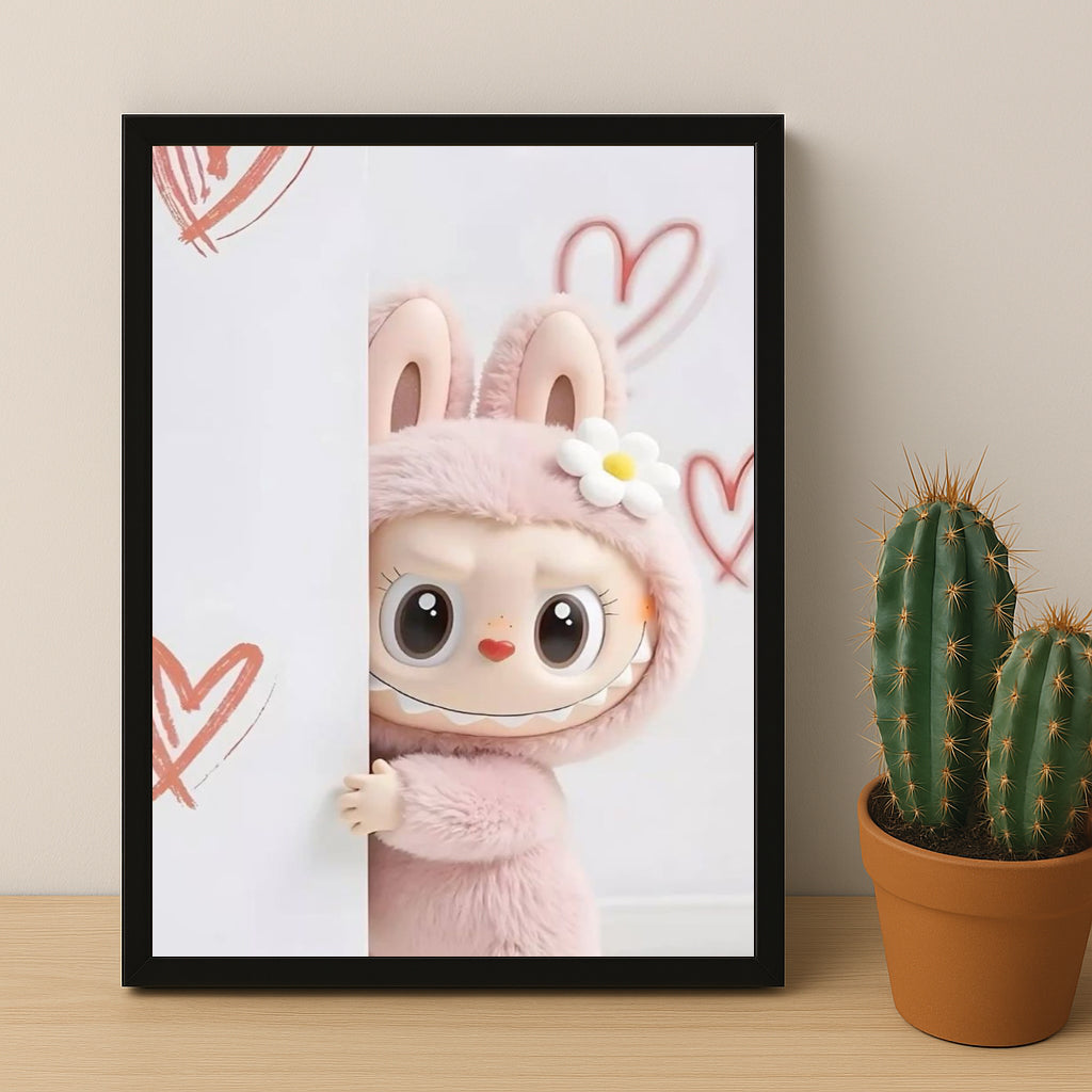 Poster Labubu - Side Love