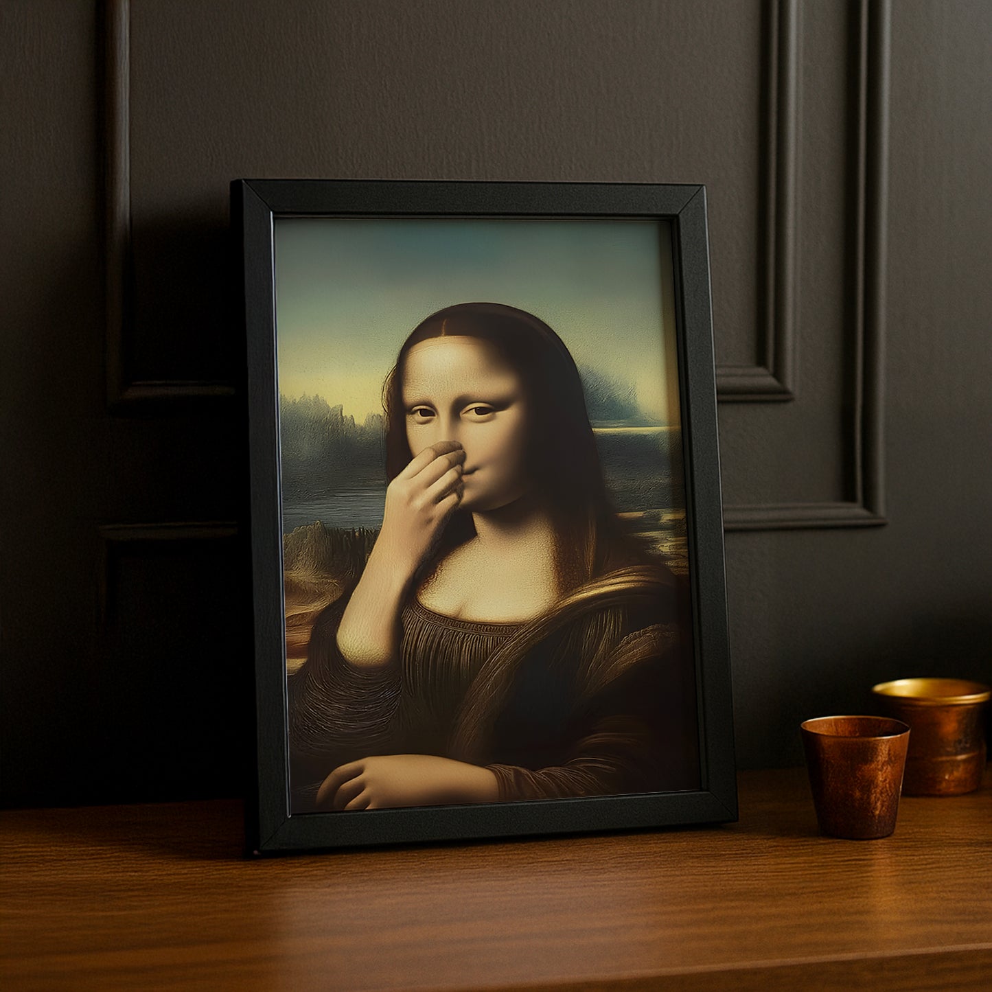 Cadre photo Mona Lisa La Joconde