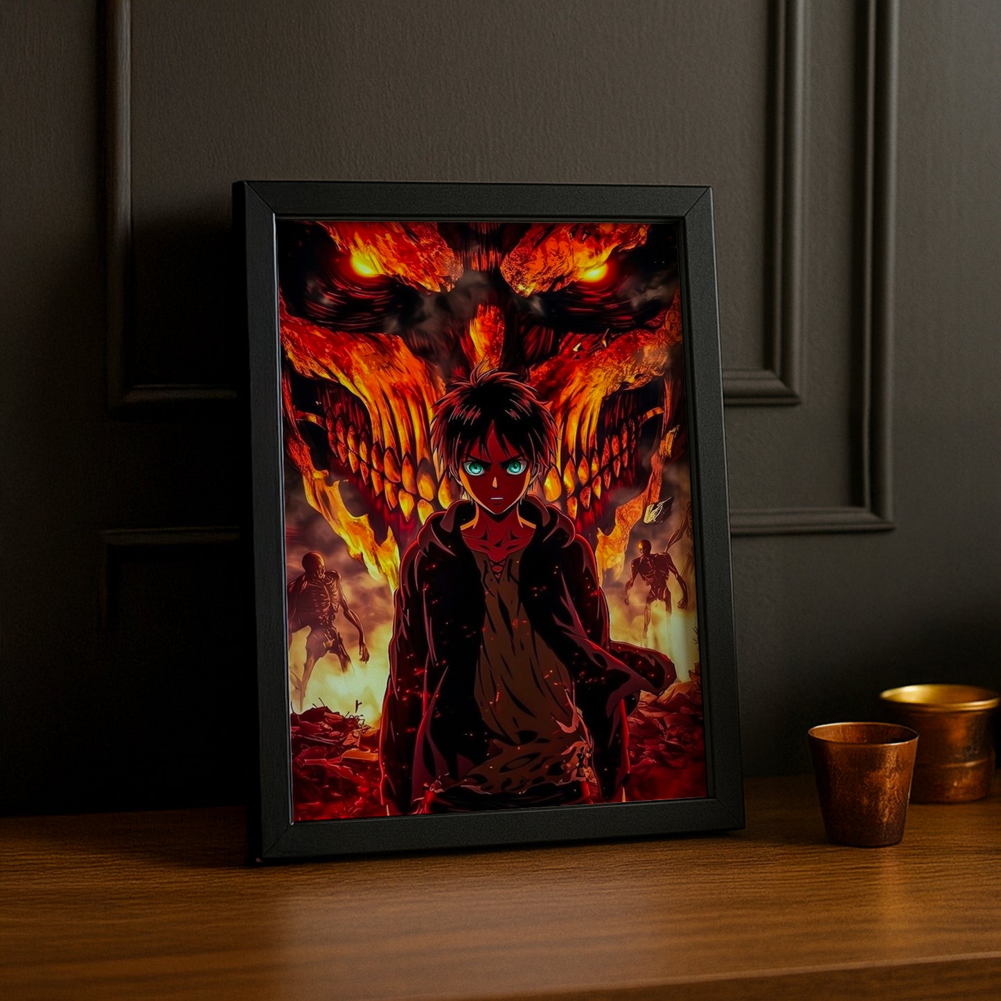 Cadre Photo Attack On Titan - Eren Jäger