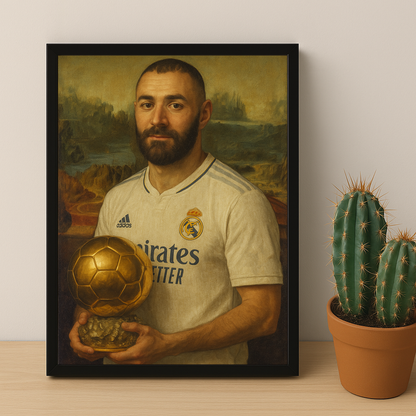 Poster Ballon d'Or - Karim Benzema