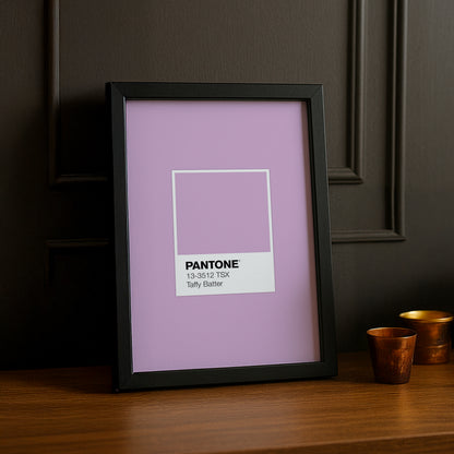 Cadre Photo Pantone Étiquette - Taffy Batter