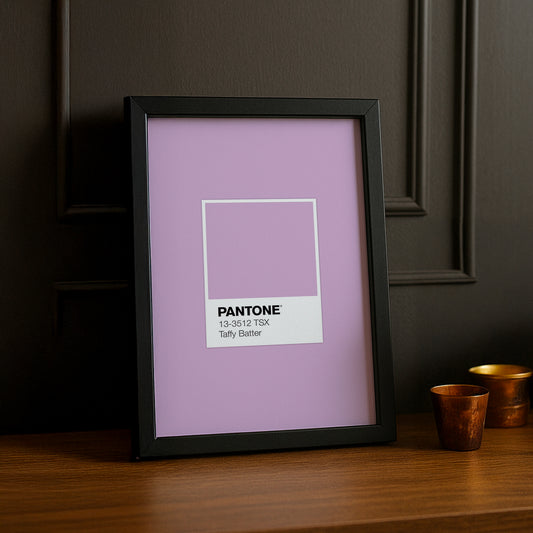 Cadre Photo Pantone Étiquette - Taffy Batter