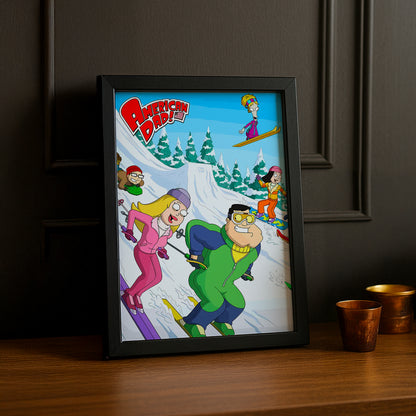 Cadre Photo American Dad - Ski
