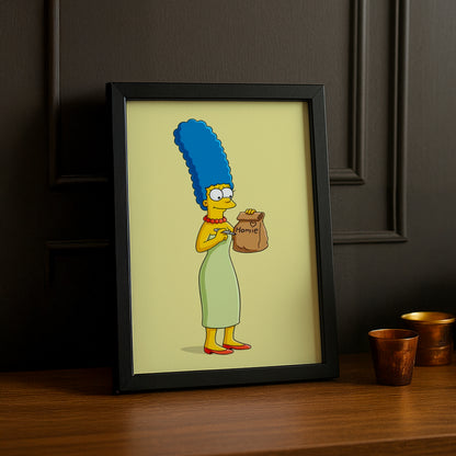 Cadre Photo Les Simpsons - Marge Simpson Homie