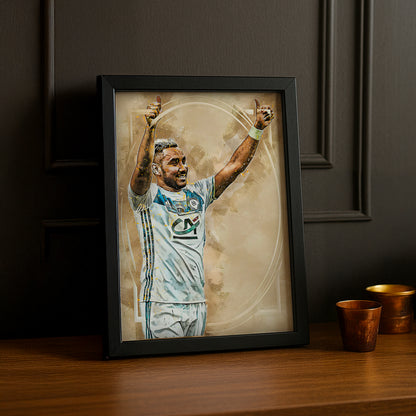 Olympique de Marseille Dimitri Payet - Poster