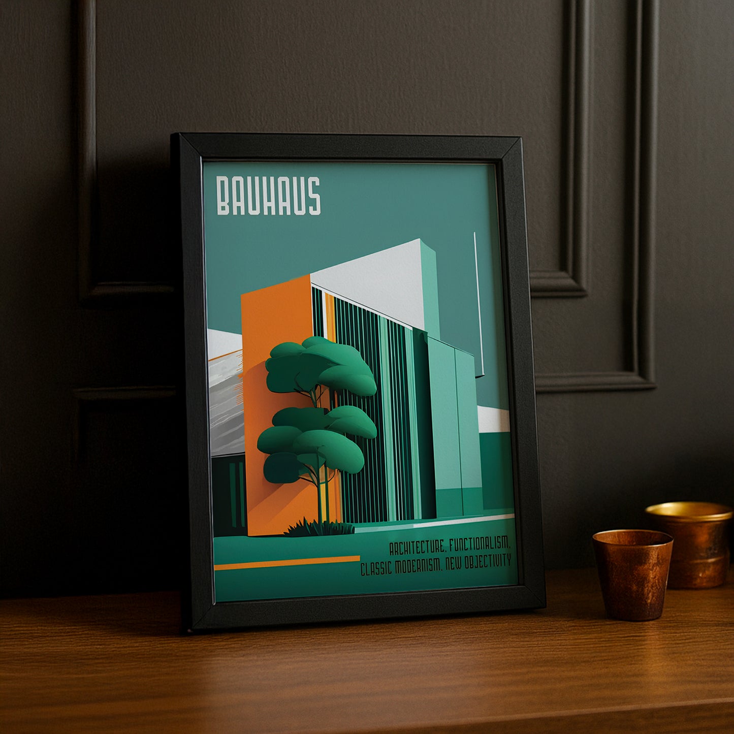 Cadre photo Bauhaus Architecture