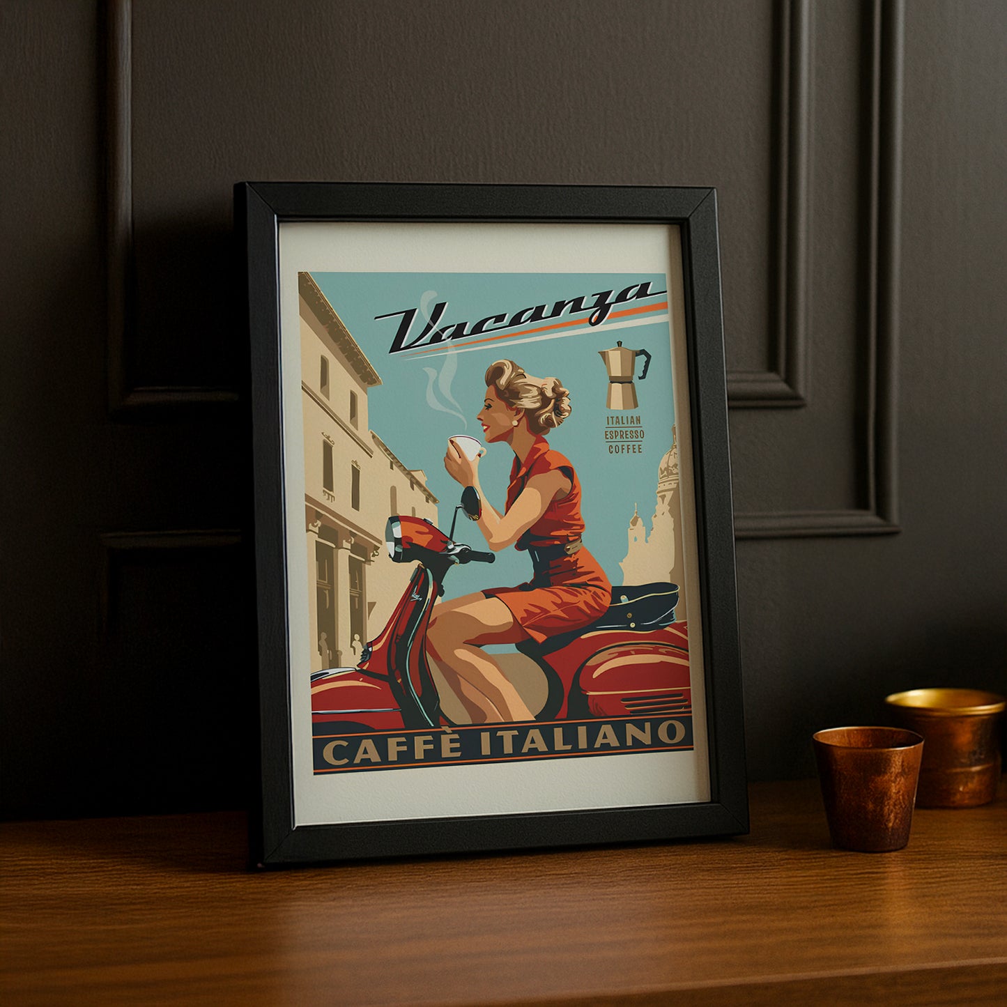 Cadre photo Coffee Lover - Caffè Italiano