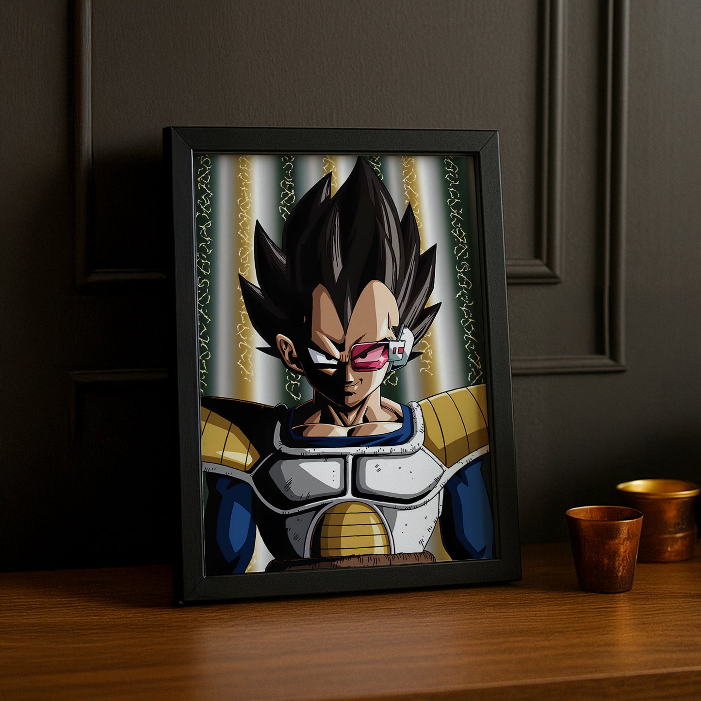 Poster Dragon Ball Z - Vegeta Villain