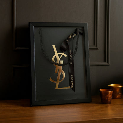 Cadre photo Yves Saint Laurent - Sac Gold