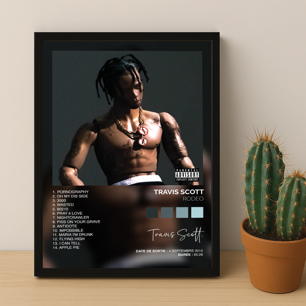 Poster Travis Scott - Album Rodeo