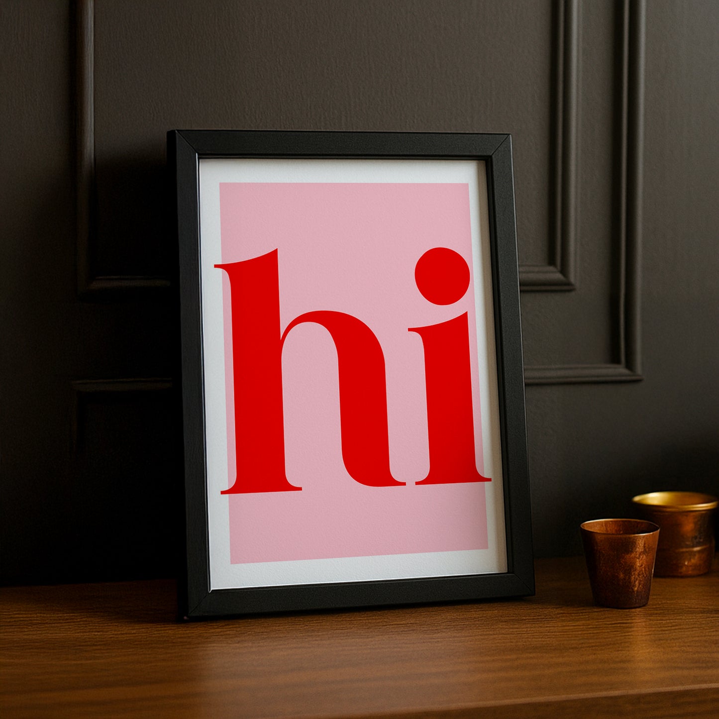 Cadre photo Citation - Hi