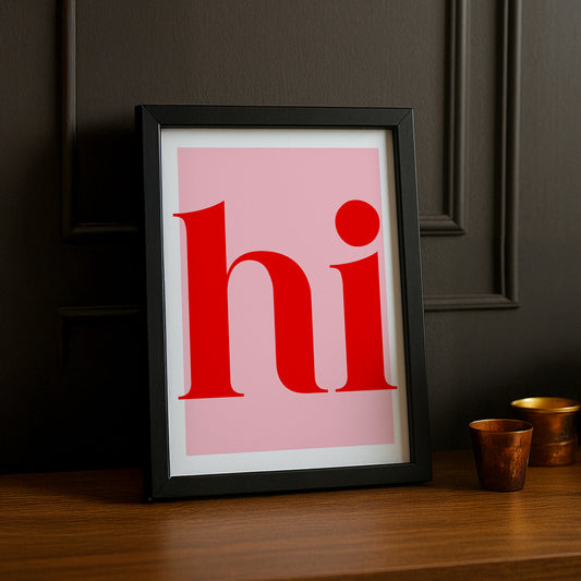 Cadre photo Citation - Hi