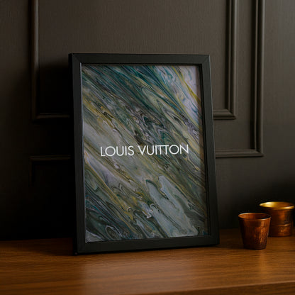 Cadre photo Louis Vuitton - Aesthetic Green