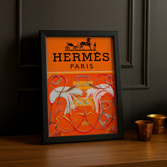 Cadre photo Hermès - Orange Paris