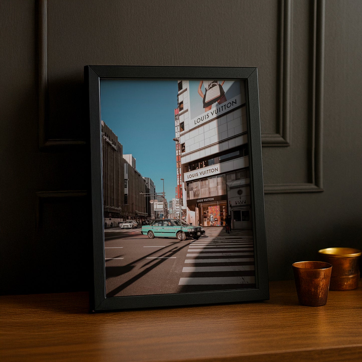 Cadre photo Louis Vuitton Devanture New-York