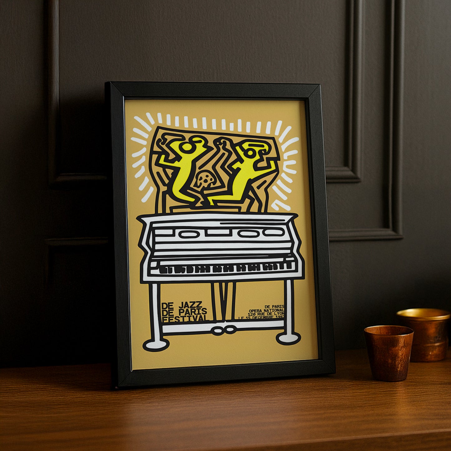 Cadre photo Keith Haring