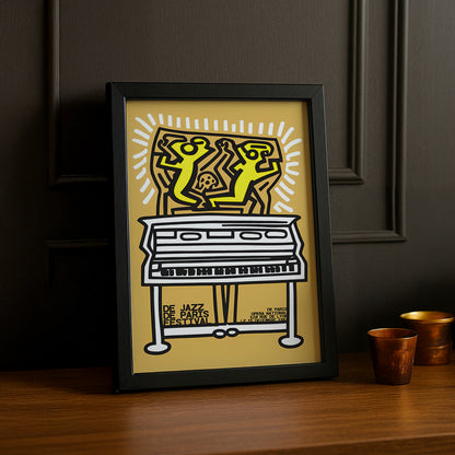 Cadre photo Keith Haring