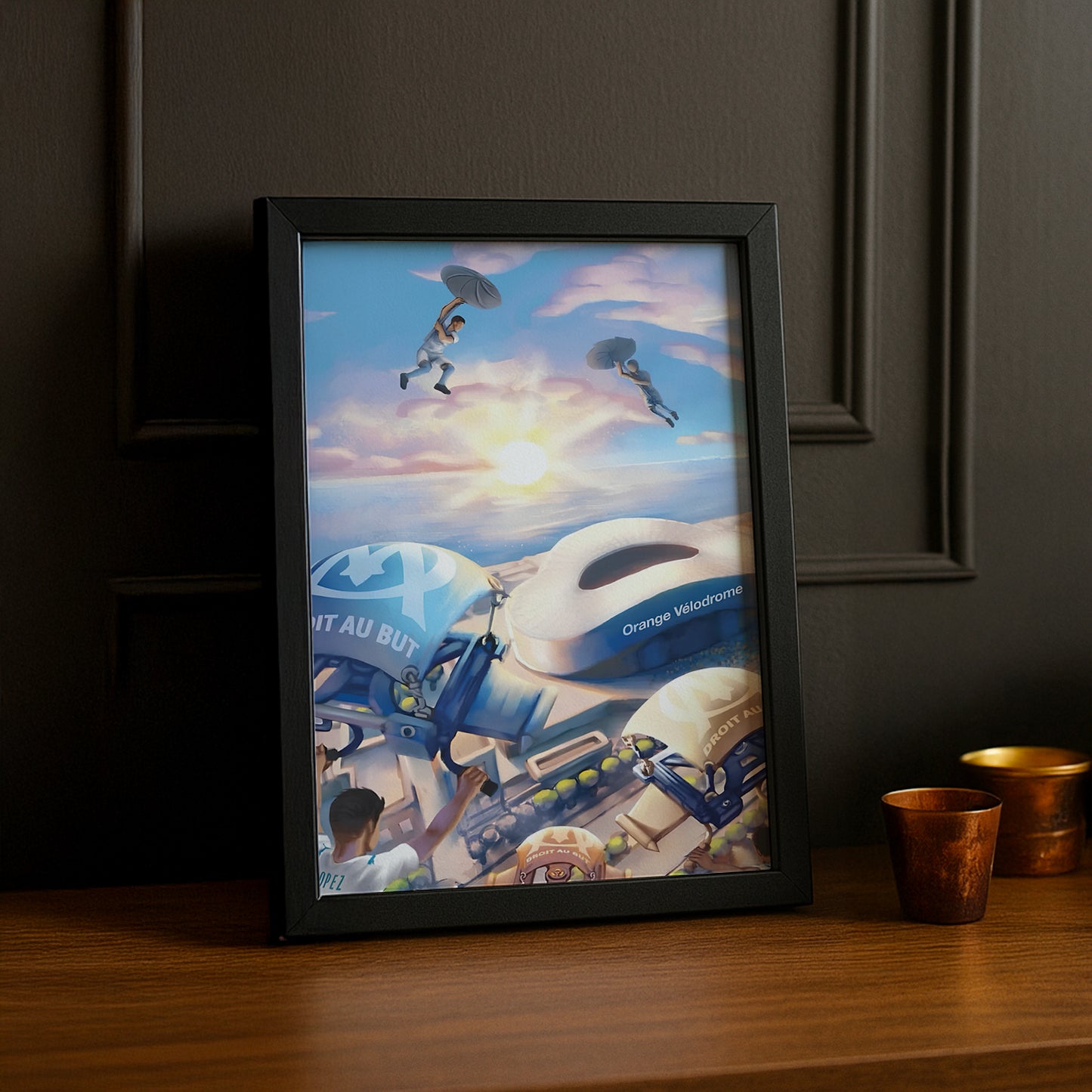 Olympique de Marseille - Poster