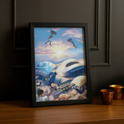 Olympique de Marseille - Poster