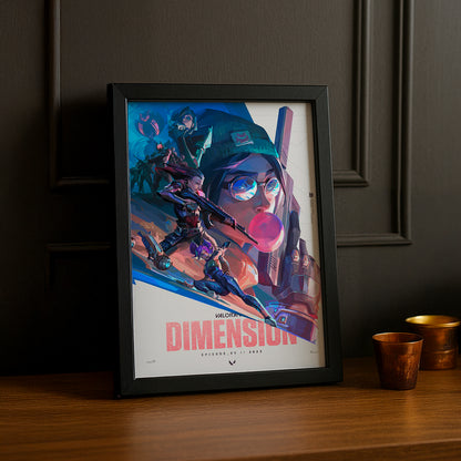 Cadre Photo Valorant - Dimension