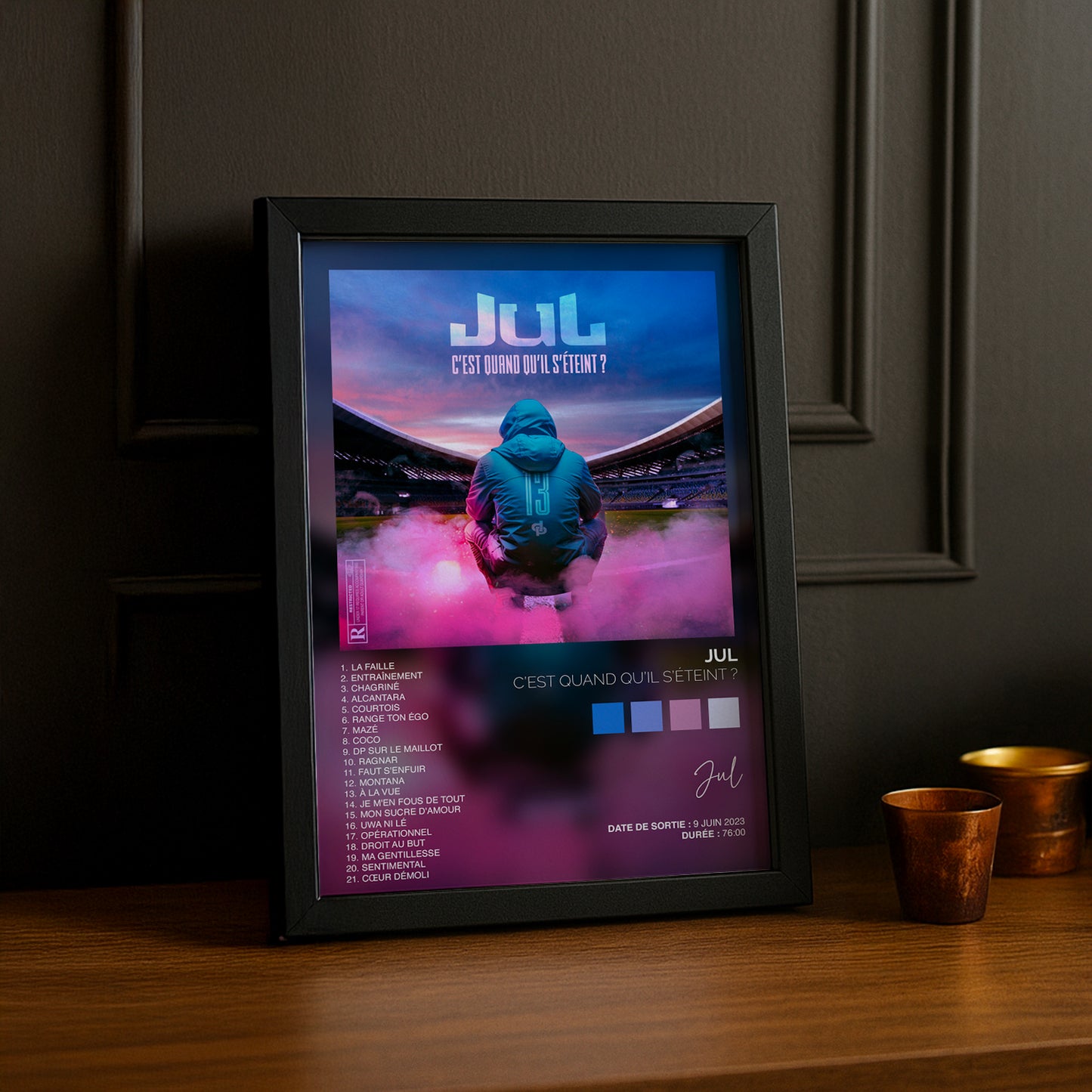 Poster Jul - Album C'est quand qu'il s'éteint ?