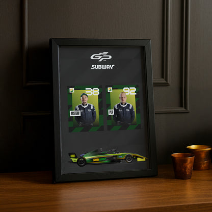 Cadre Photo GP Explorer Mister V x PLK x Subway – Le Style Urbain Rencontre la Vitesse